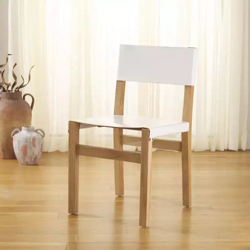 Chaise de salle à manger rembourrée – Style classique