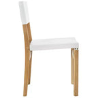 Chaise de salle à manger rembourrée – Style classique