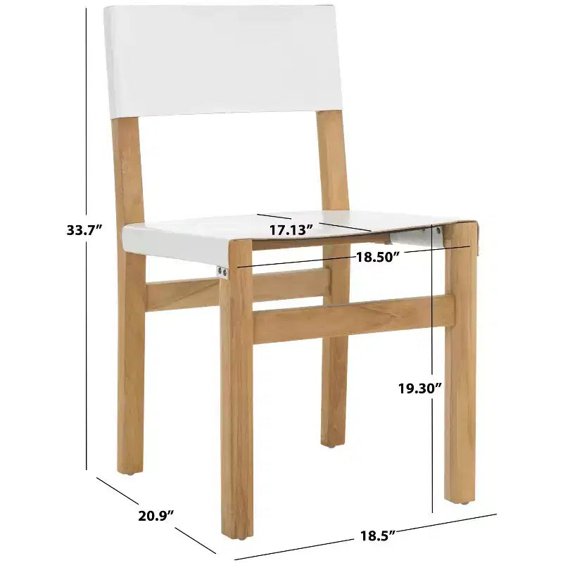 Chaise de salle à manger rembourrée – Style classique