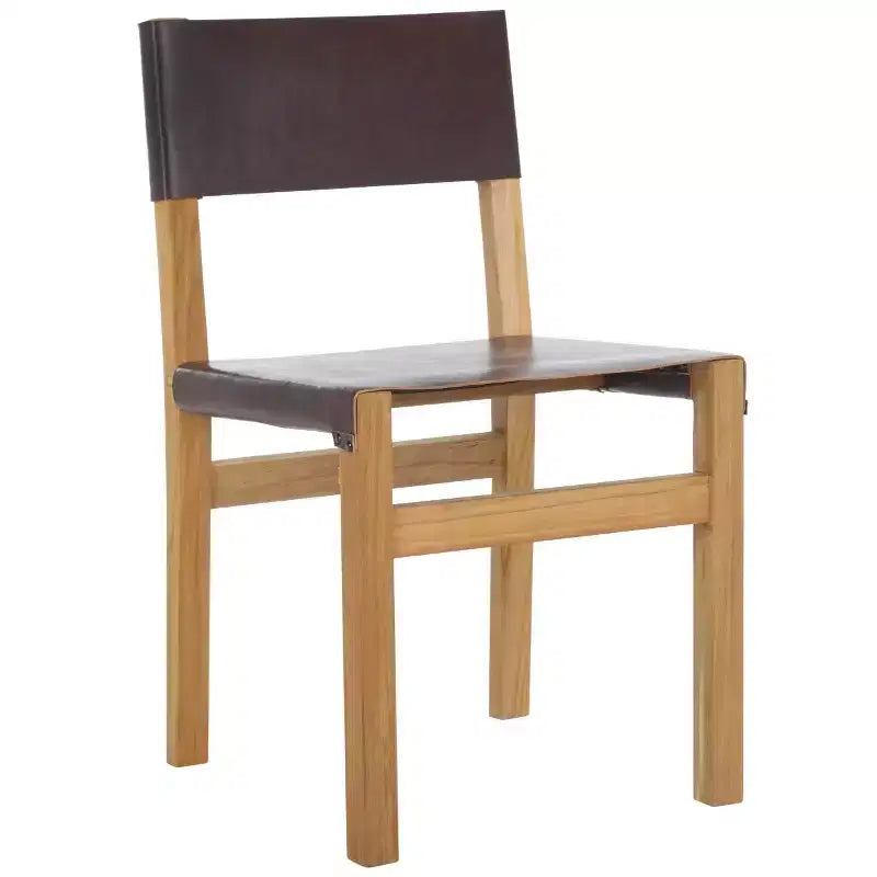 Chaise de salle à manger rembourrée – Style classique