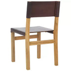 Chaise de salle à manger rembourrée – Style classique