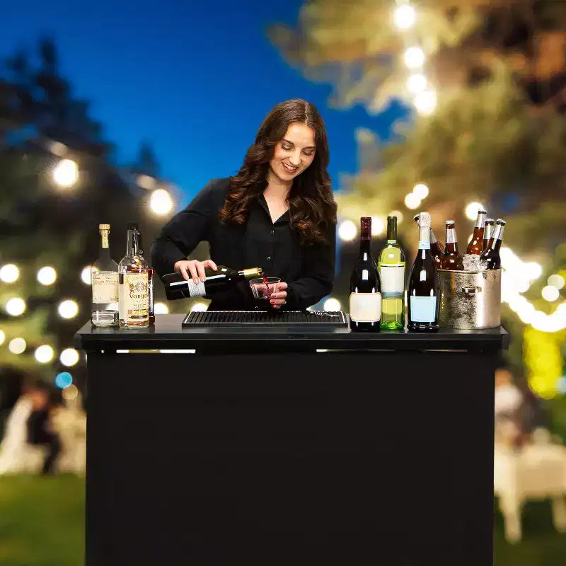 Table de bar pliable professionnelle – Intérieur et extérieur