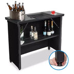 Table de bar pliable professionnelle – Intérieur et extérieur