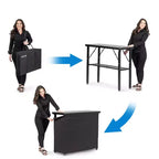Table de bar pliable professionnelle – Intérieur et extérieur
