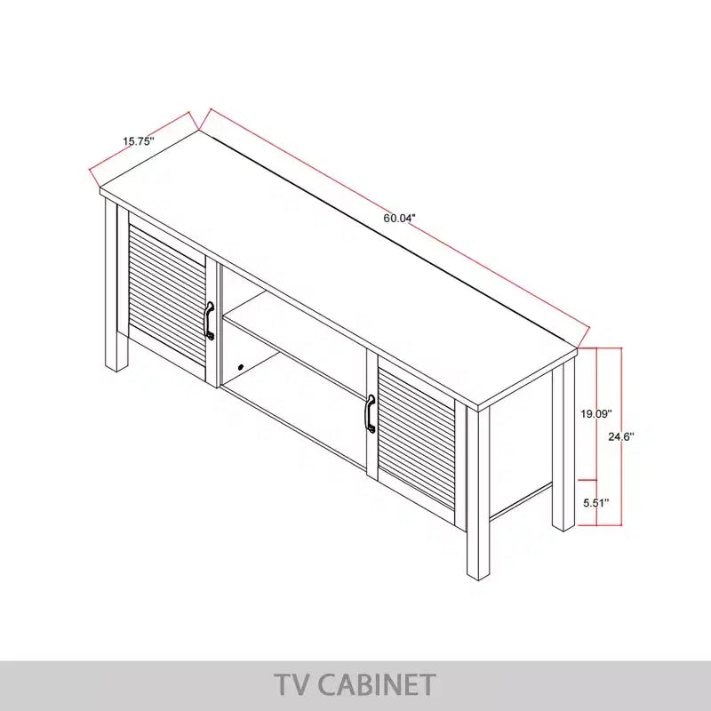 Meuble TV – Banc TV moderne avec rangements