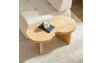 Table basse en forme de papillon – Table de salon moderne en MDF de 36 mm d'épaisseur