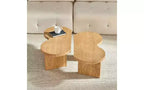 Table basse en forme de papillon – Table de salon moderne en MDF de 36 mm d'épaisseur
