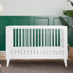 Lit de bébé convertible 4-en-1 avec conversion en lit de repos