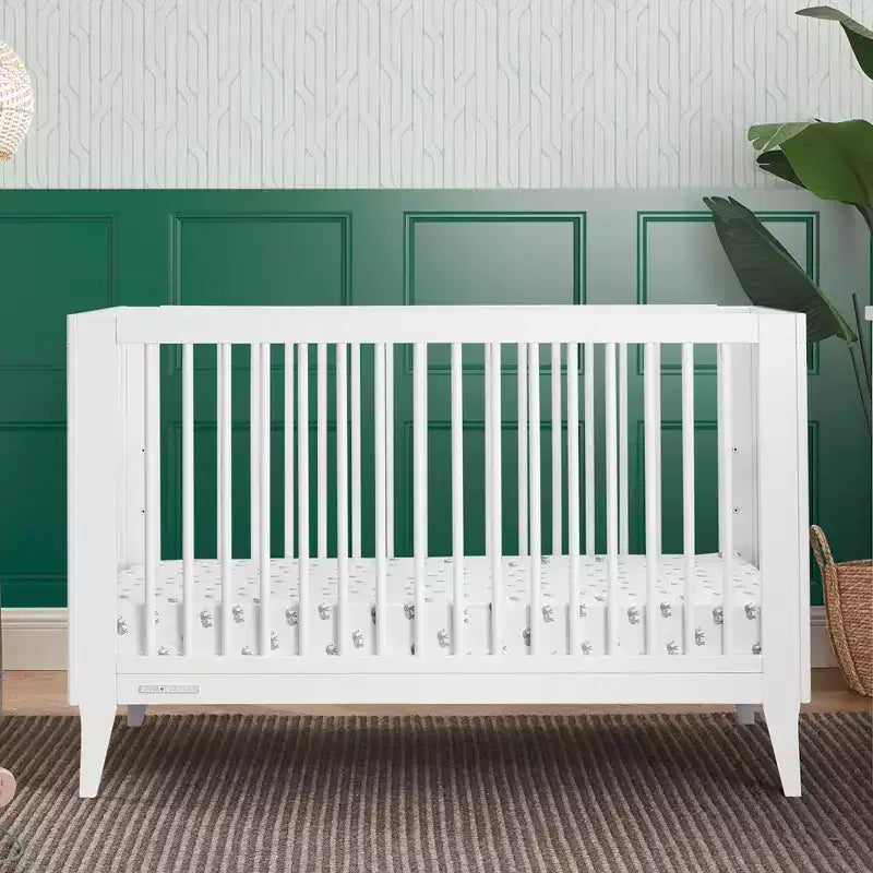 Lit de bébé convertible 4-en-1 avec conversion en lit de repos