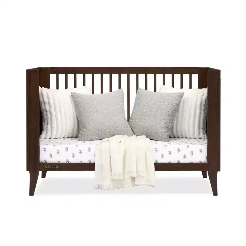Lit de bébé convertible 4-en-1 avec conversion en lit de repos