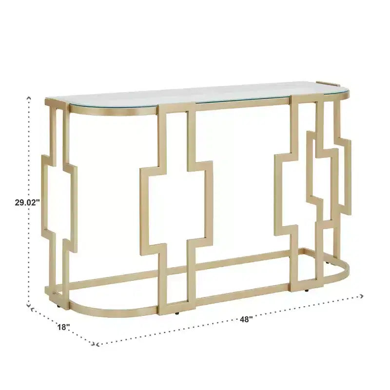 Console Sparkler 48 - Or mat/Transparent