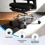 Fauteuil de bureau professionnel à dossier haut, support lombaire réglable, appui-tête 3D, accoudoirs relevables pour le travail au bureau, capacité de 136 kg, noir