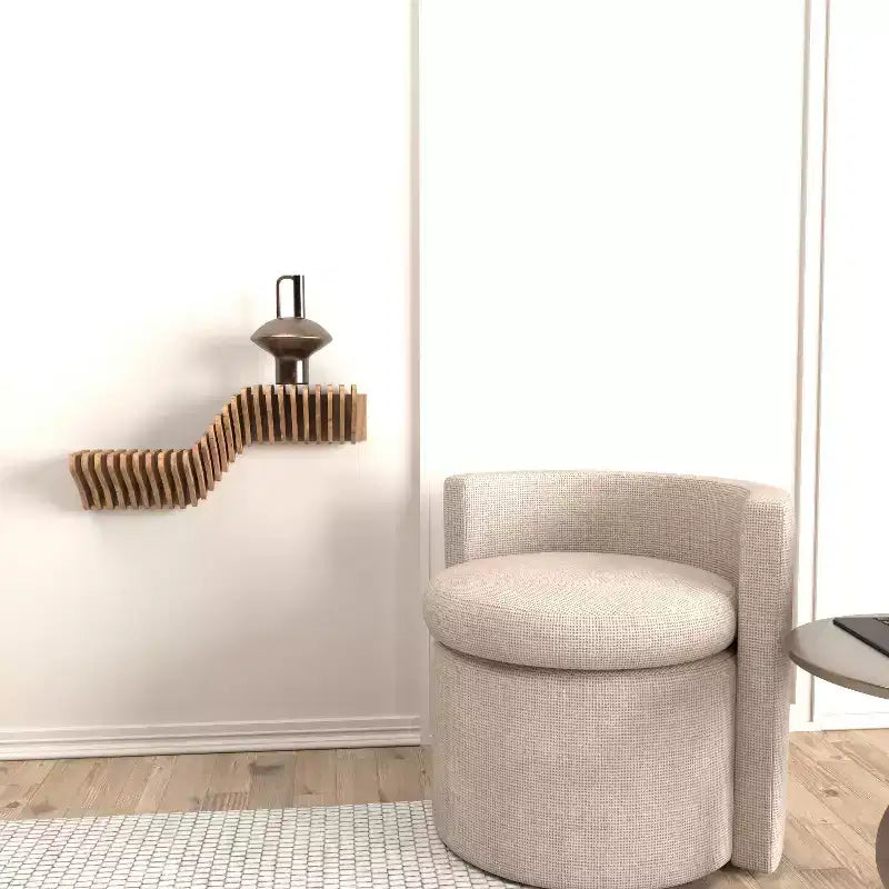 Étagère murale flottante – Étagère géométrique pour la maison et le bureau