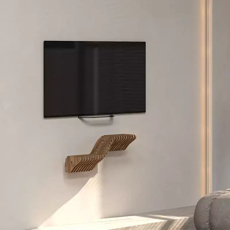 Étagère murale flottante – Étagère géométrique pour la maison et le bureau